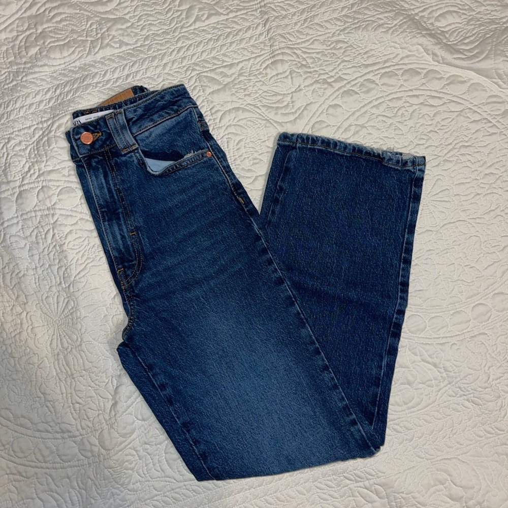 ZARA Denim High Rise Jeans